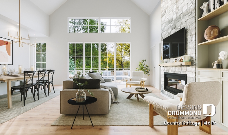 Photo Salle de séjour - Country Cottage