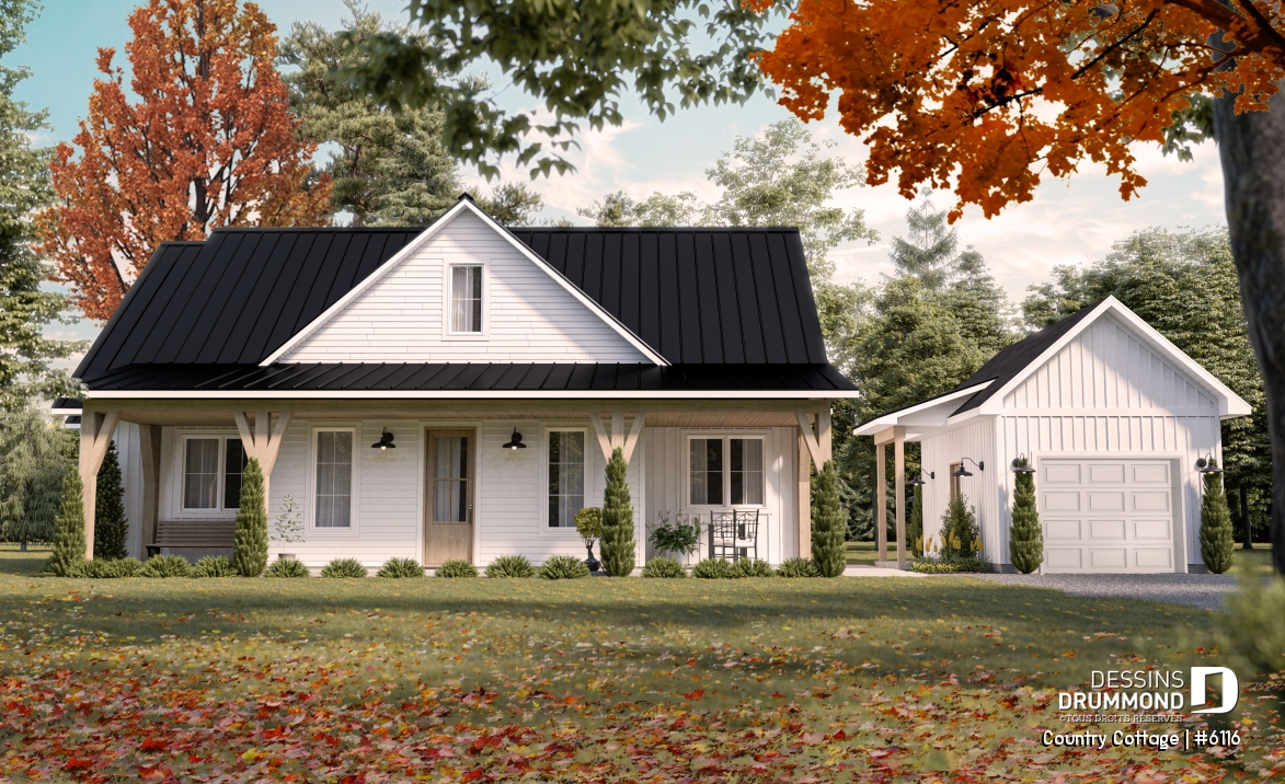 Version couleur no. 1 - Vue avant - Country Cottage