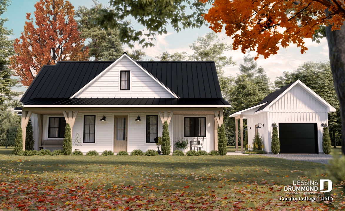 Version couleur no. 2 - Vue avant - Country Cottage