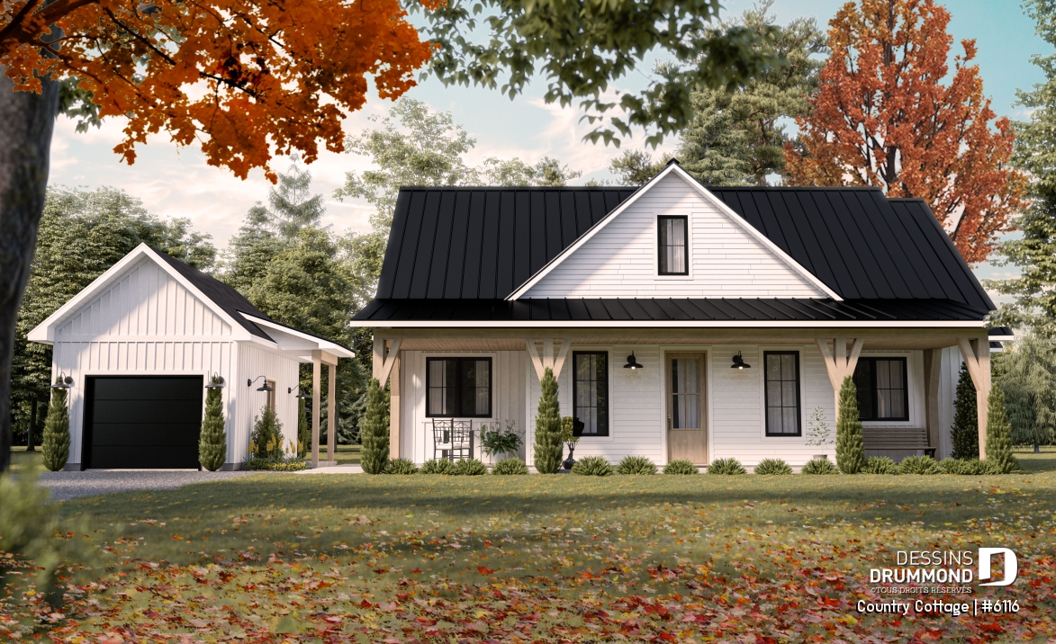 Version couleur no. 2 - Vue avant - Country Cottage