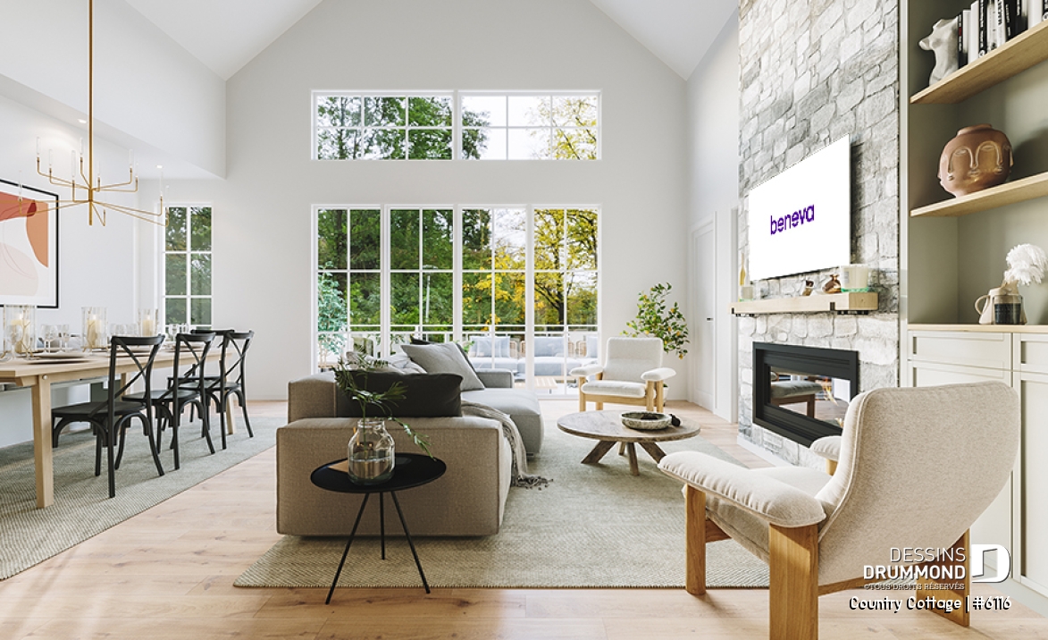 Vue avant - MODÈLE DE BASE - Country Cottage