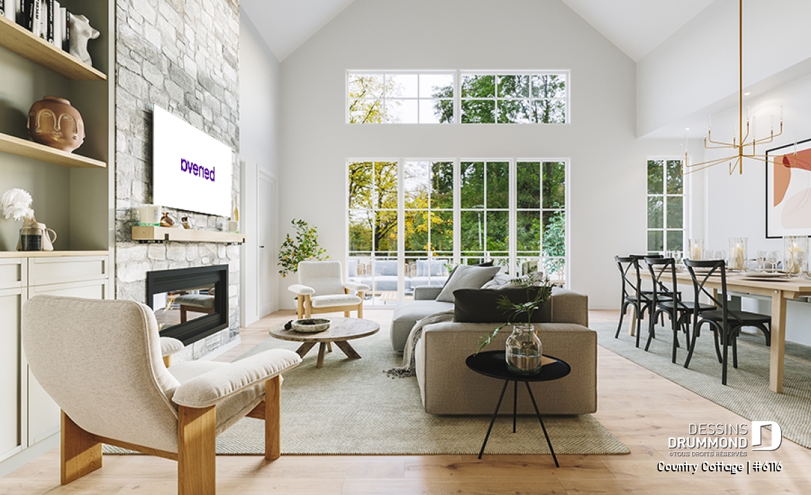 Vue avant - MODÈLE DE BASE - Country Cottage
