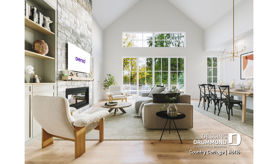 Vue avant - MODÈLE DE BASE - Country Cottage