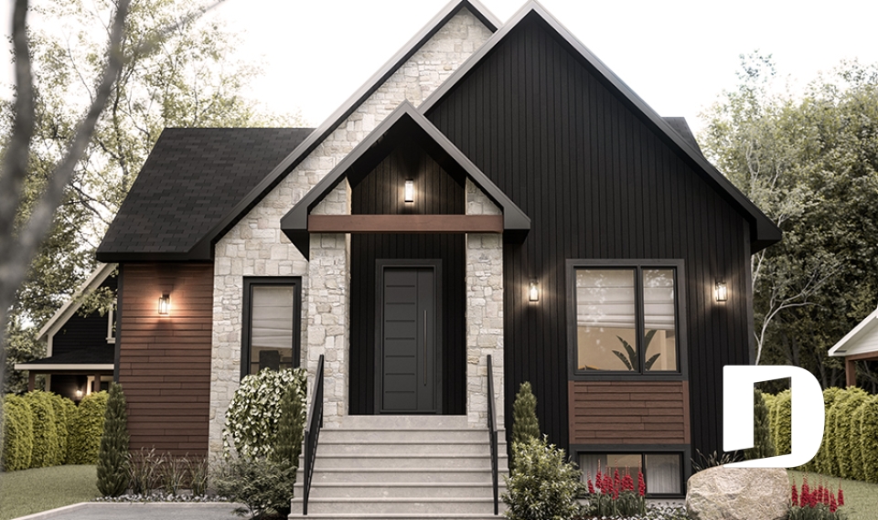 Vue avant - MODÈLE DE BASE -  - Saint-James