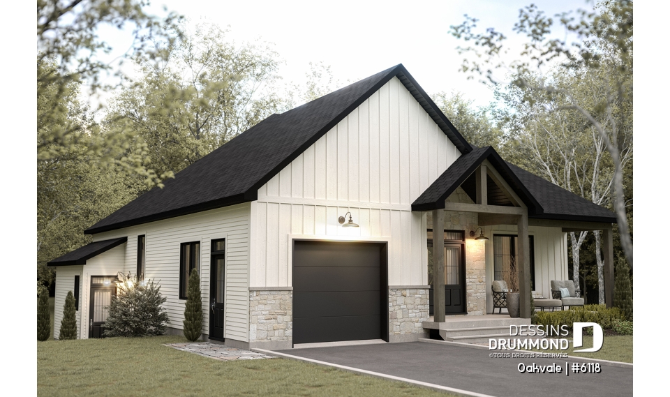 Vue avant - MODÈLE DE BASE - Oakvale