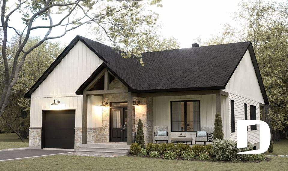 Vue avant - MODÈLE DE BASE -  - Oakvale