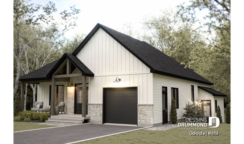 Vue avant - MODÈLE DE BASE - Oakvale