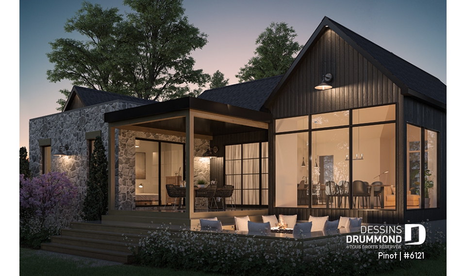 Vue arrière - MODÈLE DE BASE - Pinot