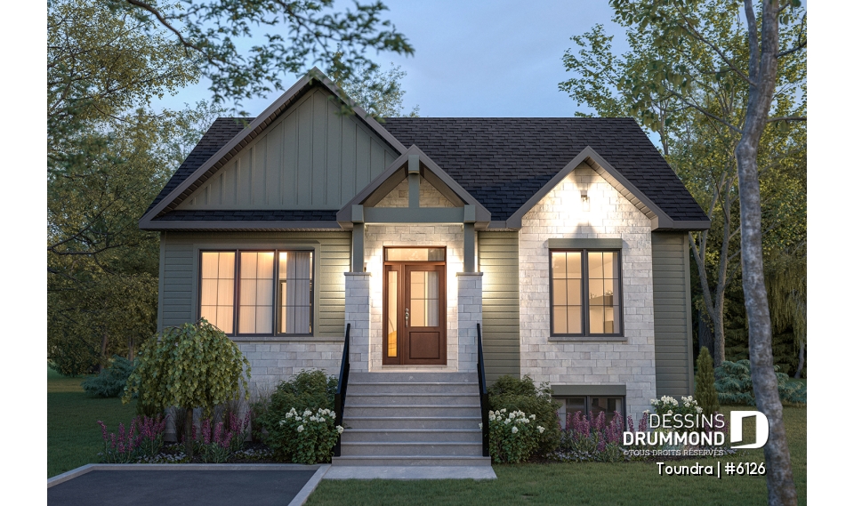 Vue avant - MODÈLE DE BASE - Toundra