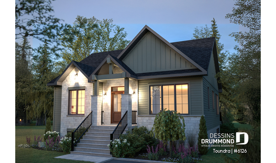 Vue avant - MODÈLE DE BASE - Toundra