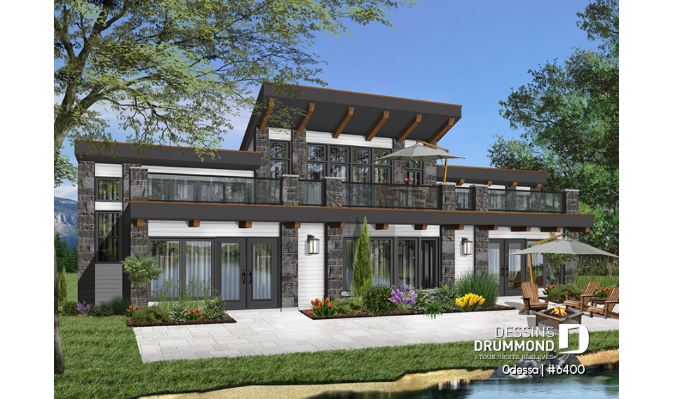 Version couleur no. 2 - Vue arrière - Odessa