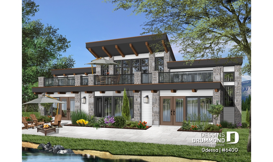 Version couleur no. 3 - Vue arrière - Odessa