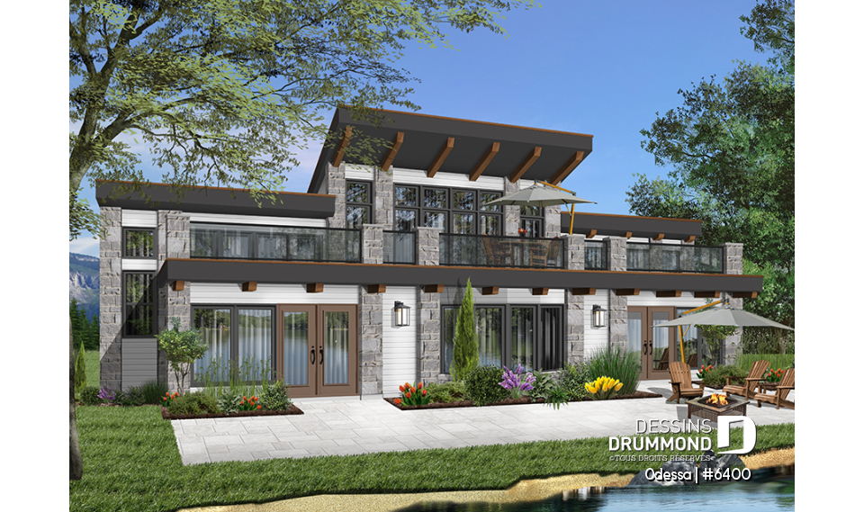 Version couleur no. 3 - Vue arrière - Odessa