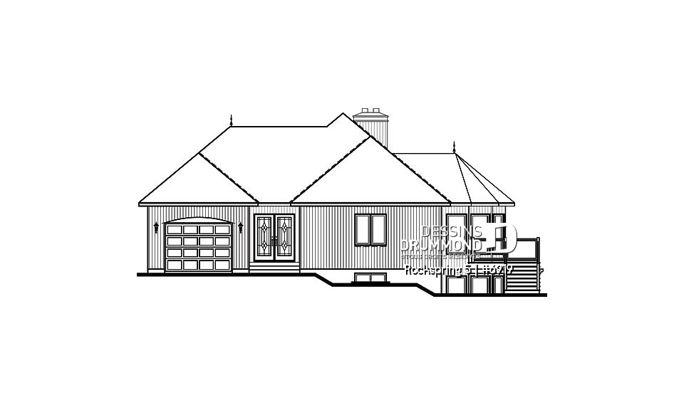 Élévation avant - Rockspring 5