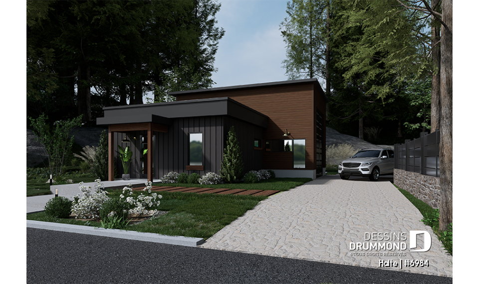 Version couleur no. 2 - Vue avant - Halte