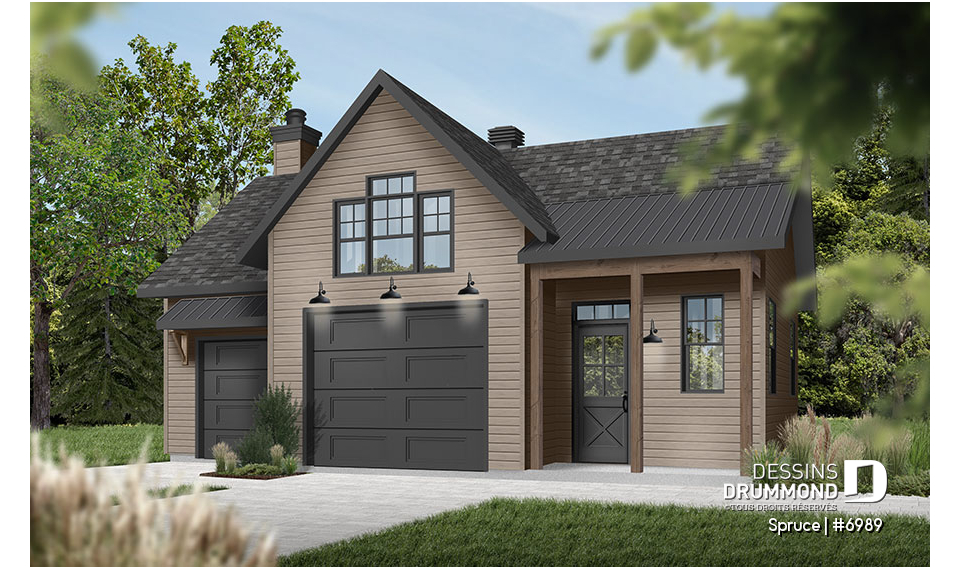 Version couleur no. 2 - Vue avant - Spruce