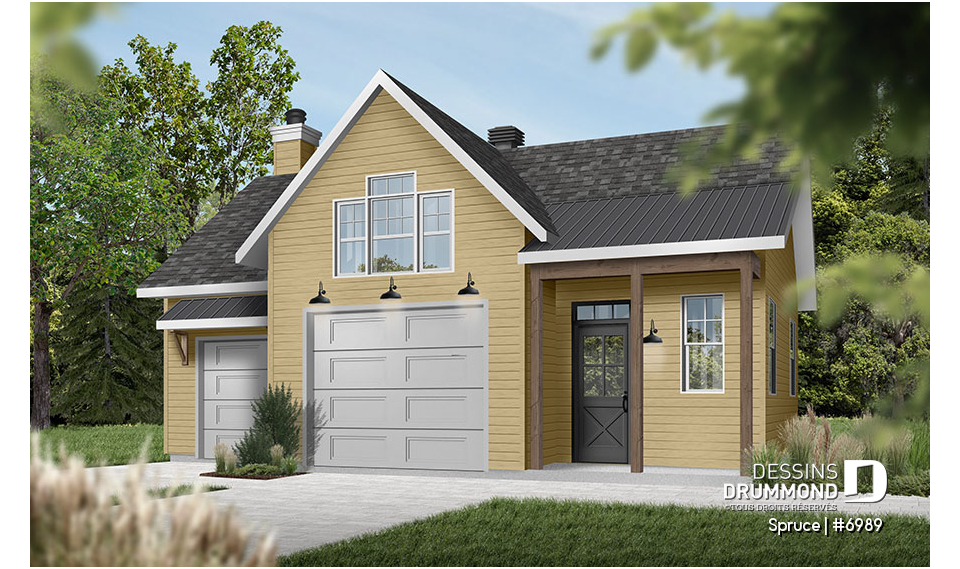 Version couleur no. 3 - Vue avant - Spruce