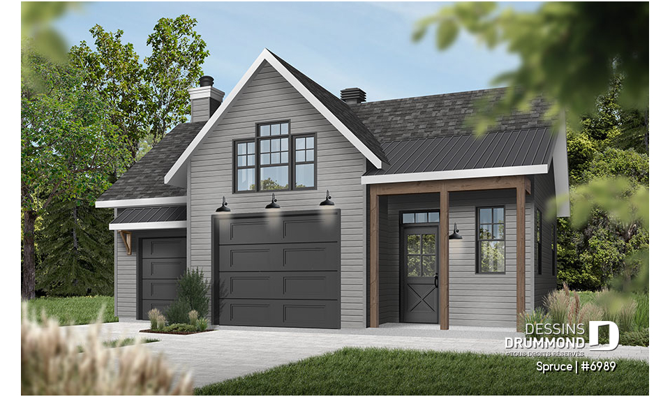 Version couleur no. 4 - Vue avant - Spruce