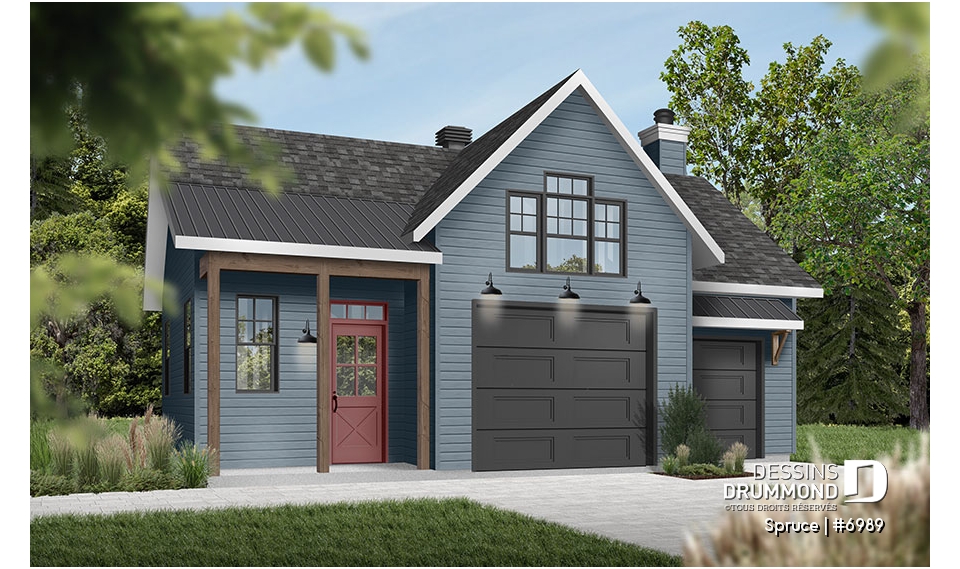 Version couleur no. 5 - Vue avant - Spruce