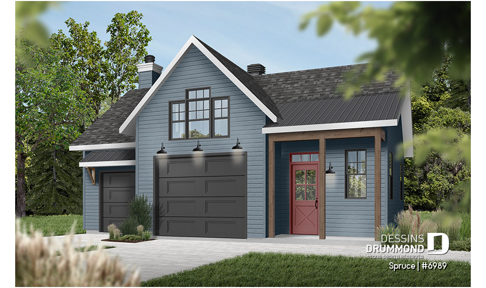 Version couleur no. 5 - Vue avant - Spruce