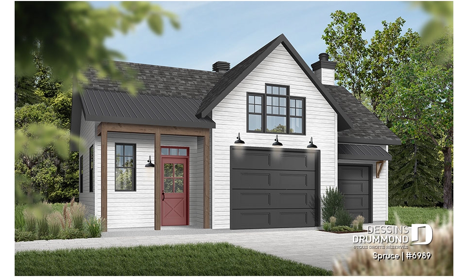 Version couleur no. 6 - Vue avant - Spruce