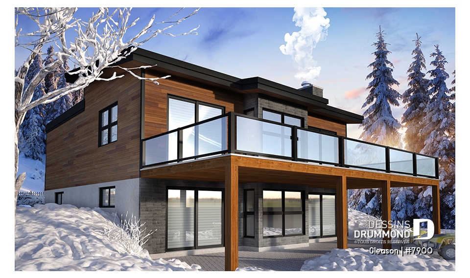 Version couleur no. 1 - Vue arrière - Gleason