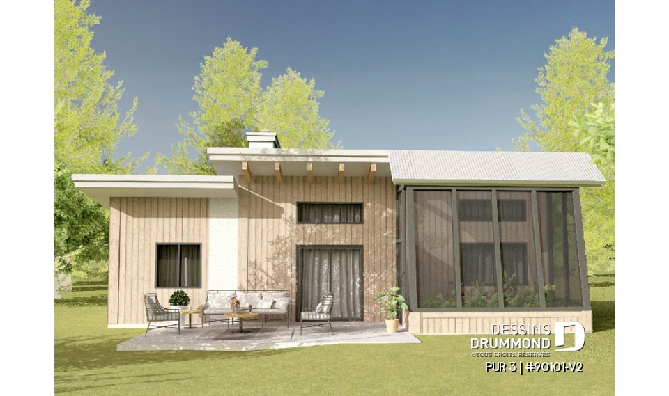 Vue arrière - MODÈLE DE BASE - PUR 3