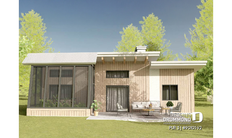 Vue arrière - MODÈLE DE BASE - PUR 3