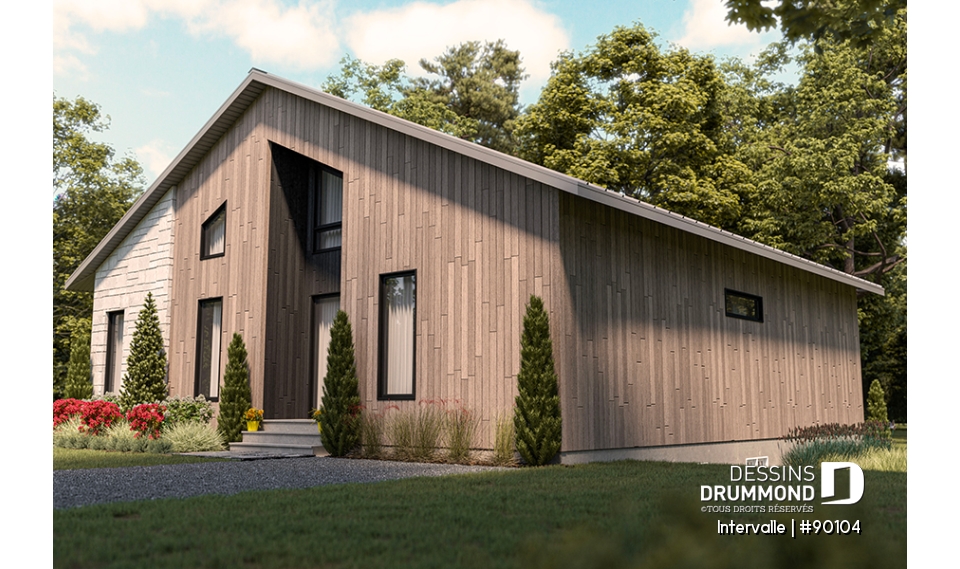 Vue droite - Intervalle