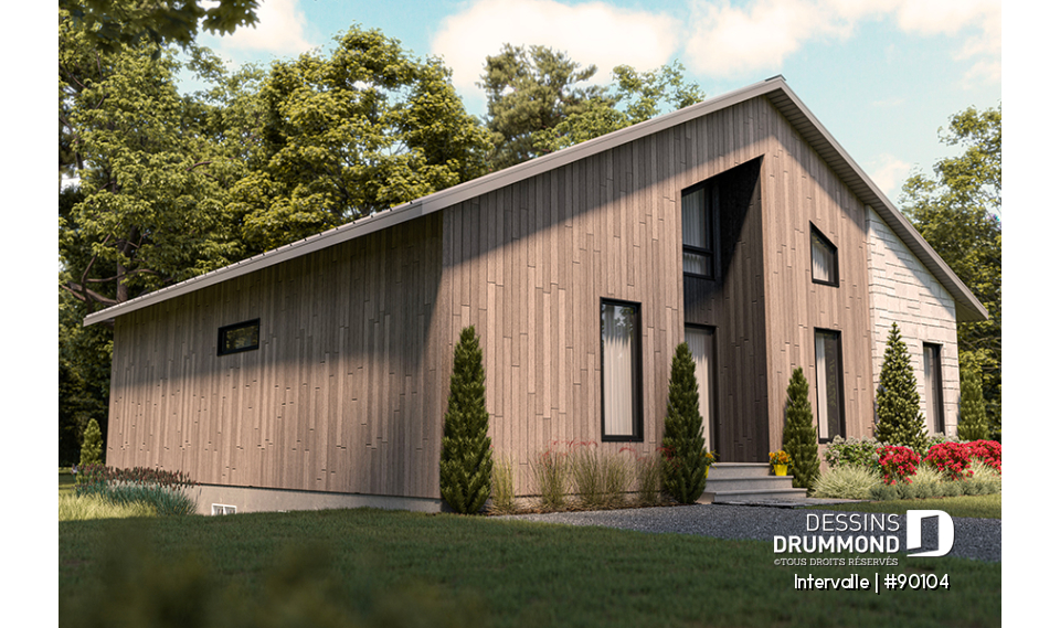 Vue droite - Intervalle