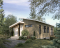 Vue droite - Plan de petite maison scandinave éco-responsable, 1 à 4 chambres, bureau, finition sous-sol optionnel ($) - Rive