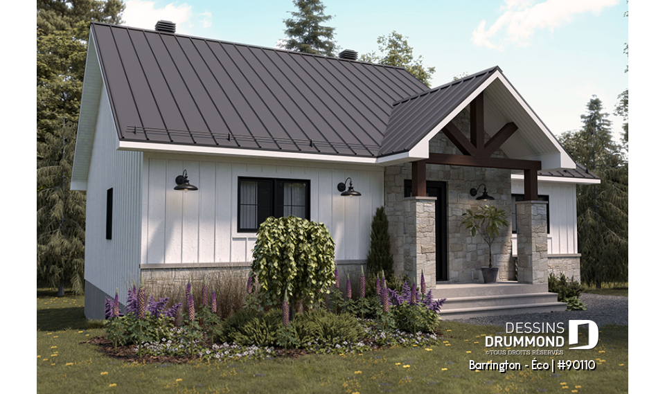 Vue droite - Barrington - Éco