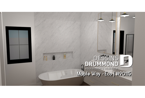 Photo Salle de bain - Maple Way - Éco