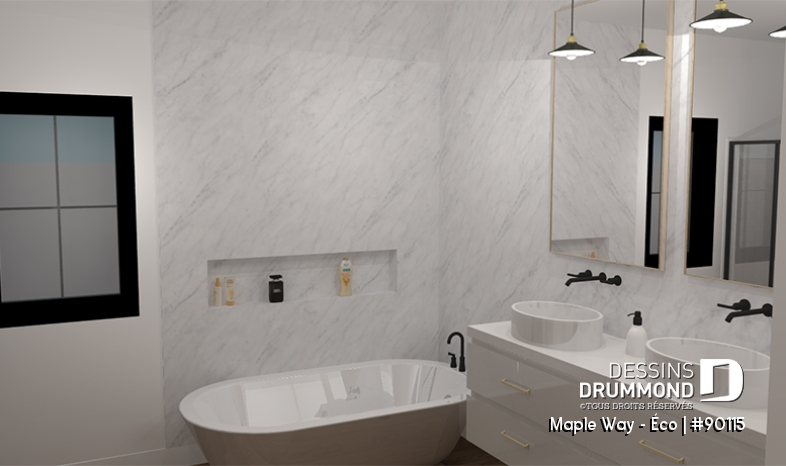 Photo Salle de bain - Maple Way - Éco