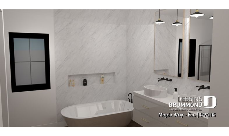 Photo Salle de bain - Maple Way - Éco