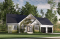 Vue avant - MODÈLE DE BASE - Plain-pied Farmhouse éco-responsable 2 à 5 chambres, bureau, garage double, sous-sol aménagé (optionnel $) - Maple Way - Éco