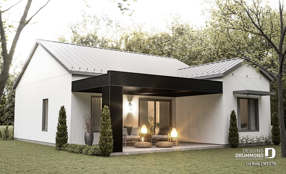 Vue arrière - MODÈLE DE BASE - La Baie