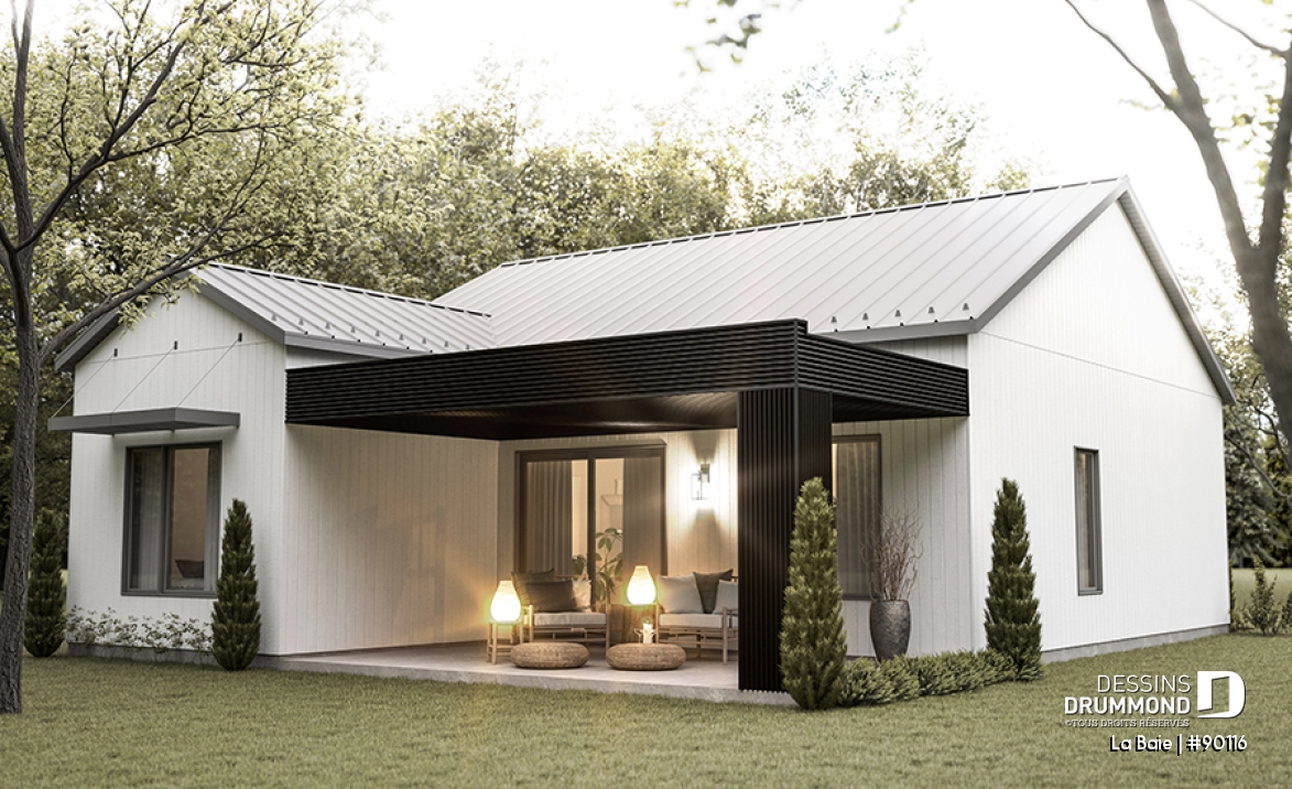 Vue arrière - MODÈLE DE BASE - La Baie