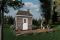 Vue avant - MODÈLE DE BASE - Plan de maisonnette gratuit pour enfants, à construire soi-même - Mini-maison champêtre - Pebble