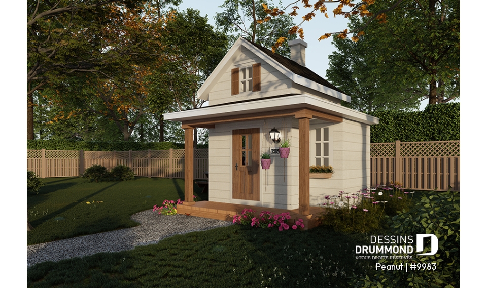 Élévation avant - Peanut