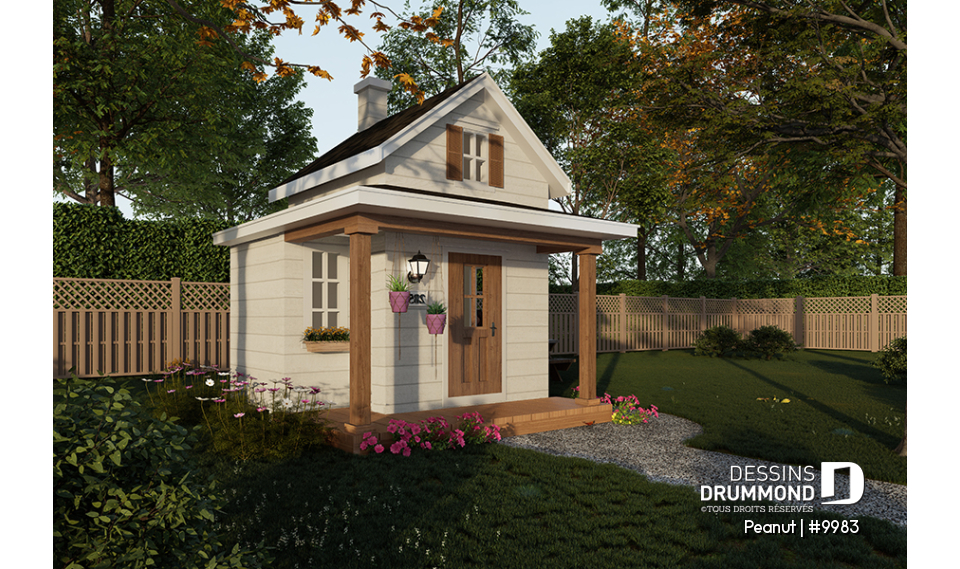 Élévation avant - Peanut