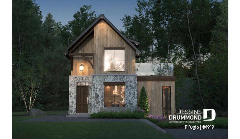 Vue avant - MODÈLE DE BASE - Rifugio