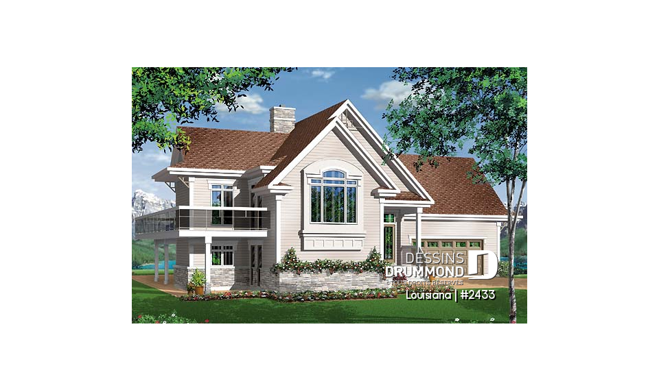 Vue avant - MODÈLE DE BASE - Louisiana