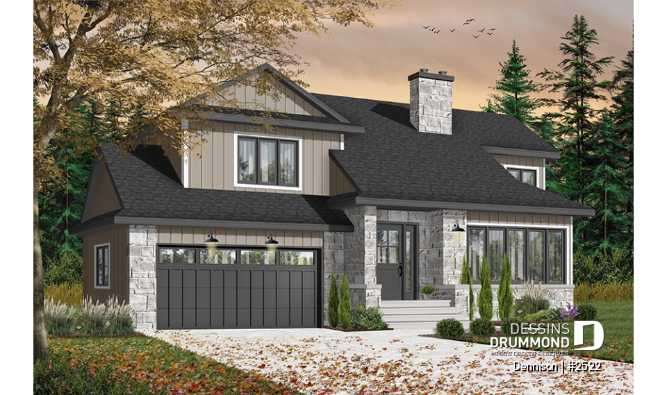 Version couleur no. 3 - Vue avant - Dennison