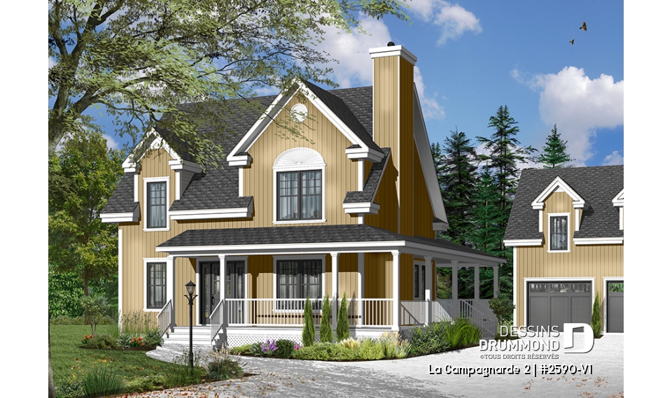 Version couleur no. 5 - Vue avant - La Campagnarde 2