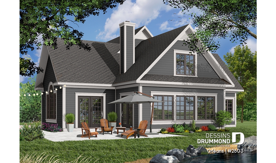 Version couleur no. 1 - Vue arrière - Orléans