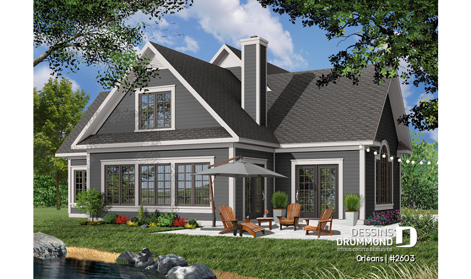 Version couleur no. 1 - Vue arrière - Orléans