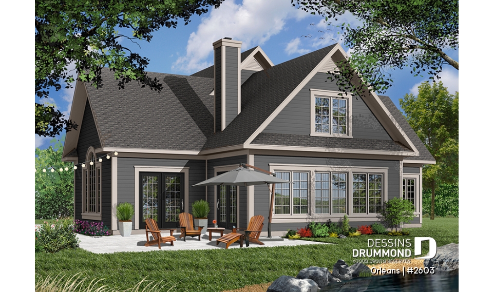 Version couleur no. 2 - Vue arrière - Orléans