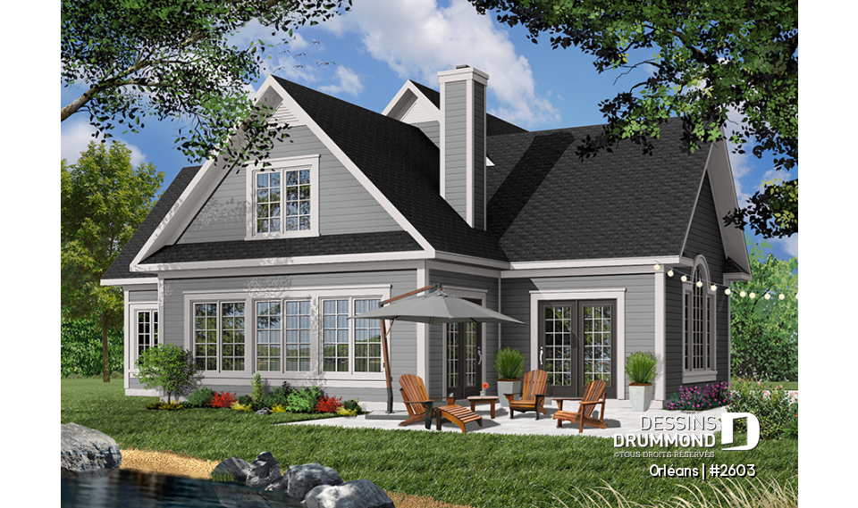 Version couleur no. 6 - Vue arrière - Orléans