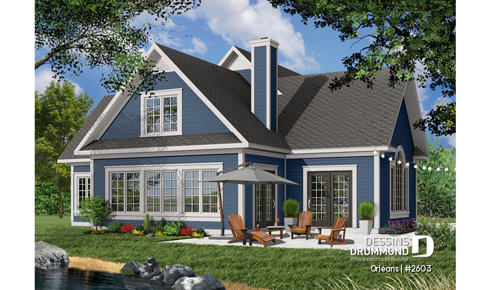 Version couleur no. 7 - Vue arrière - Orléans